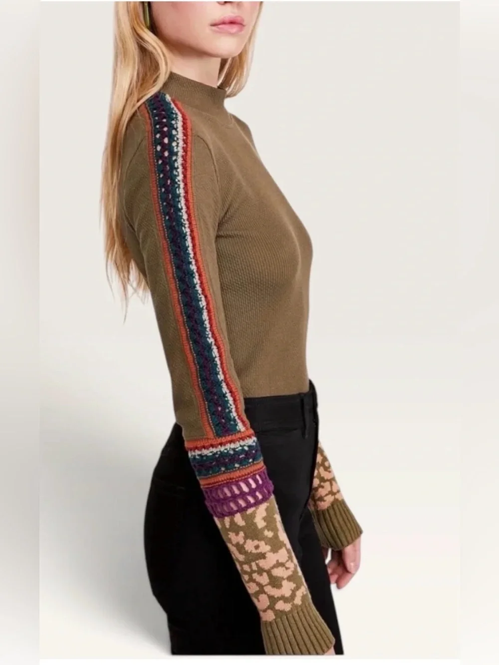 Free People Switch it up cuffed thermal EUC